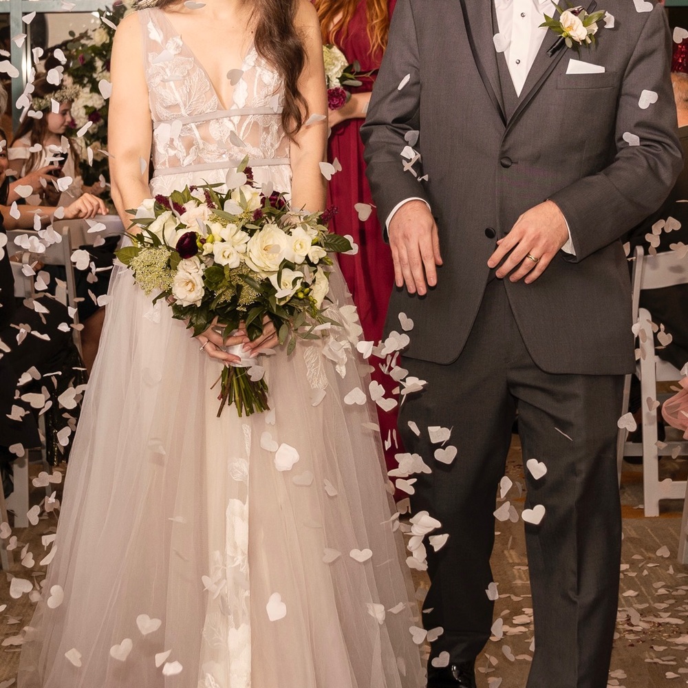 Hearst Wedding Gown BHLDN (Size 2)